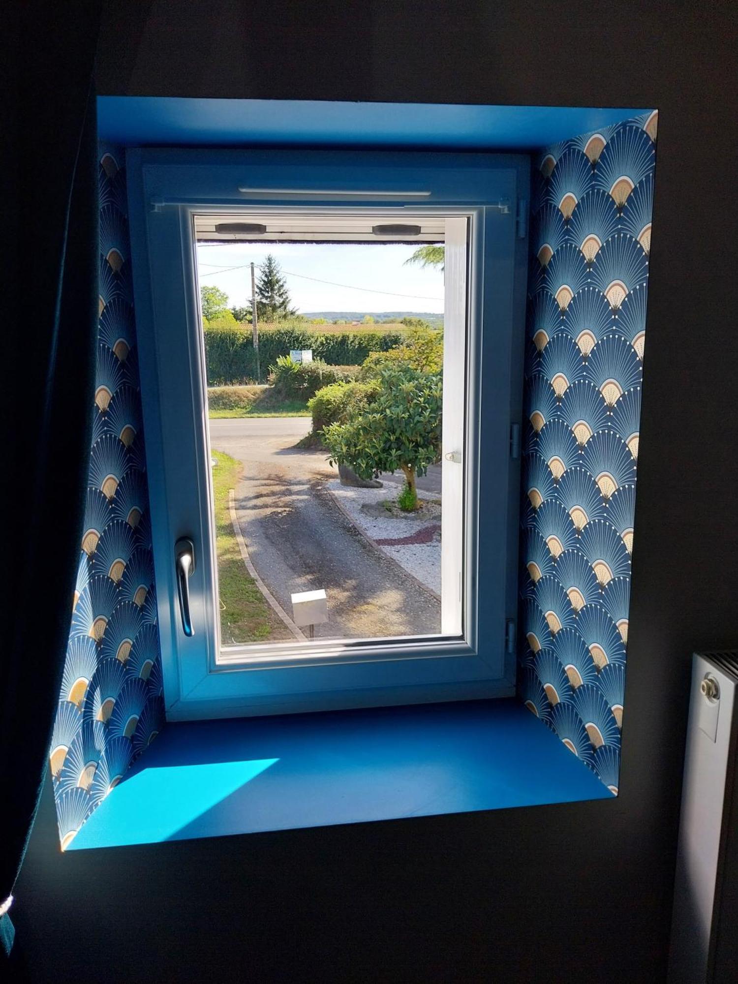Bed and Breakfast Au Granit Bleu Faye-l'Abbesse Exterior foto
